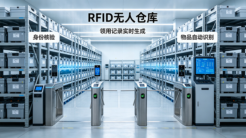 刷脸自助领用!备品备件无人仓库正式启用